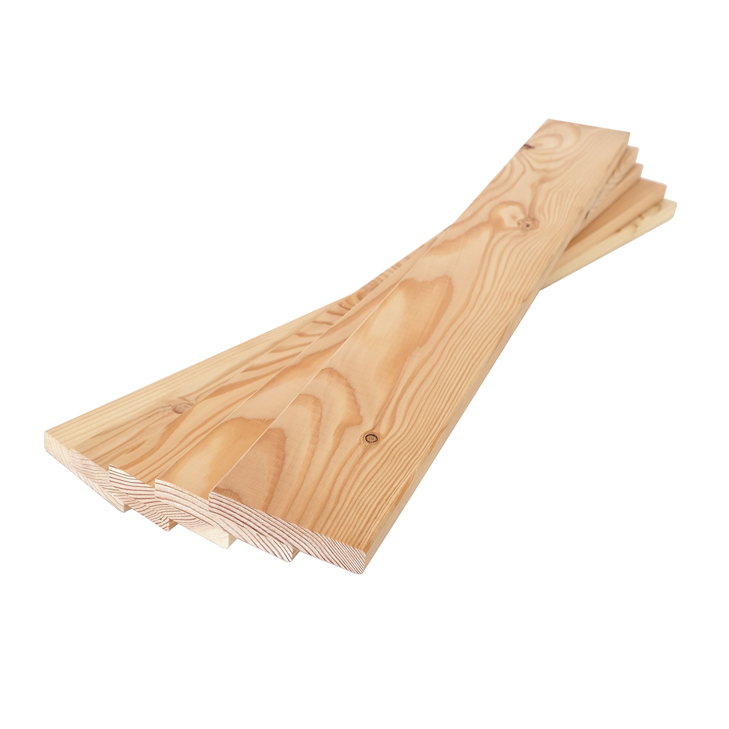 Lärchendielen zu Komposter Holz/Metall (5er Set)